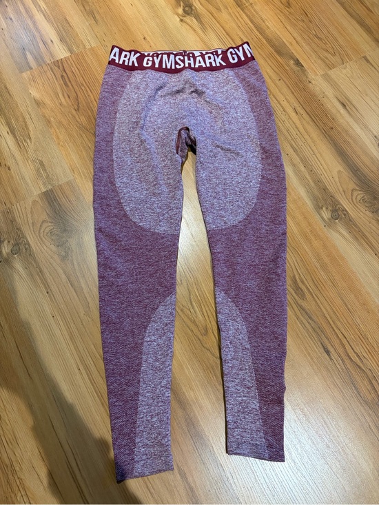 Gymshark Pants - Gymshark Maroon Seamless Performance Leggings